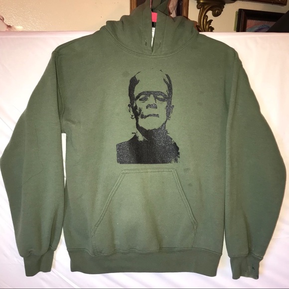 Frankenstein hoodie - Picture 2 of 3